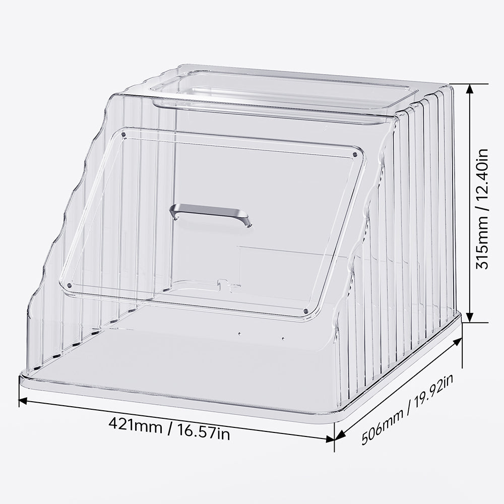 BIQU PopCap top cover for Snapmaker U1 — dimensions 506 x 421 x 315 mm