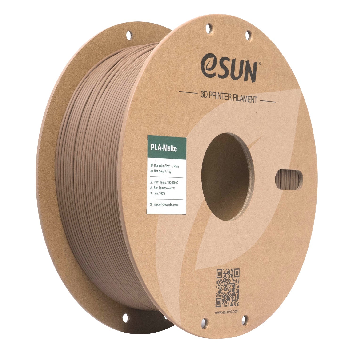 eSun PLA Matte Filament 1.75 mm 1KG