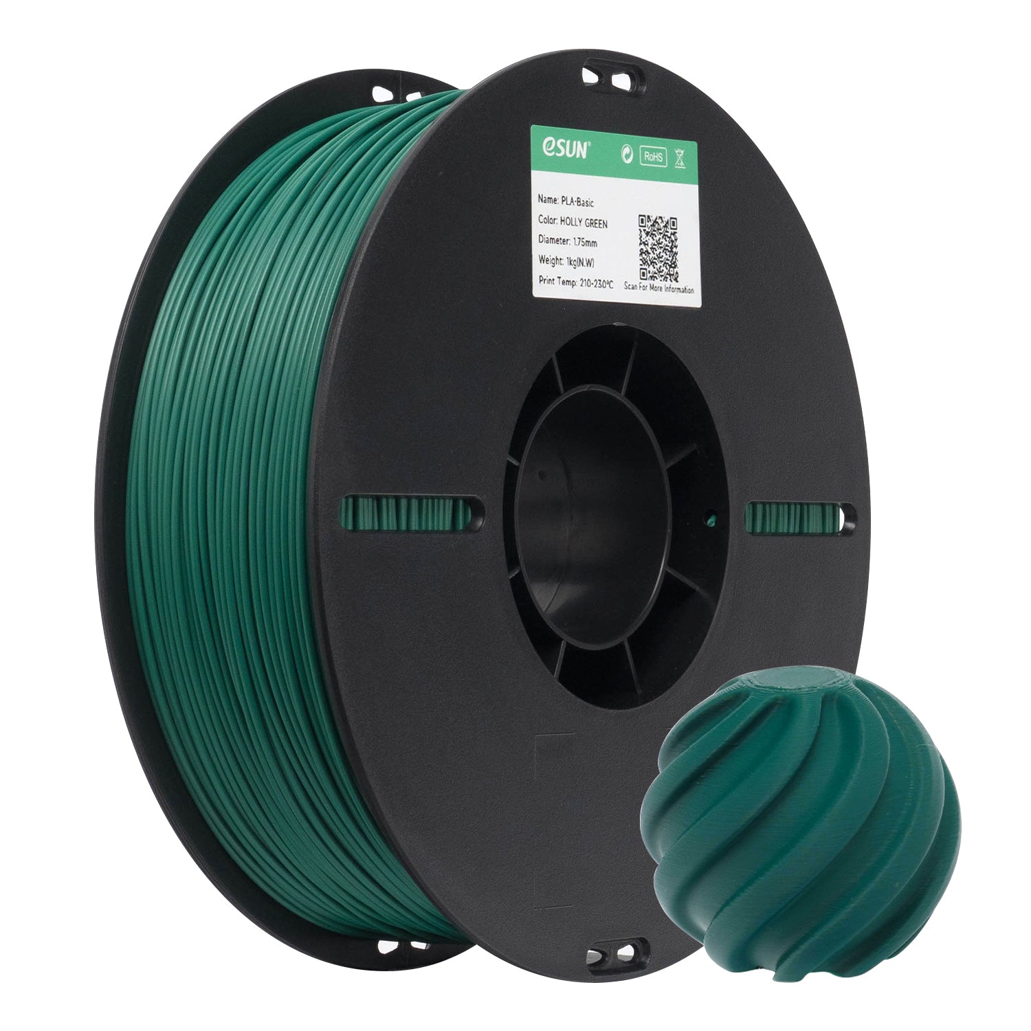 eSun PLA Basic Filament 1.75 mm 1KG