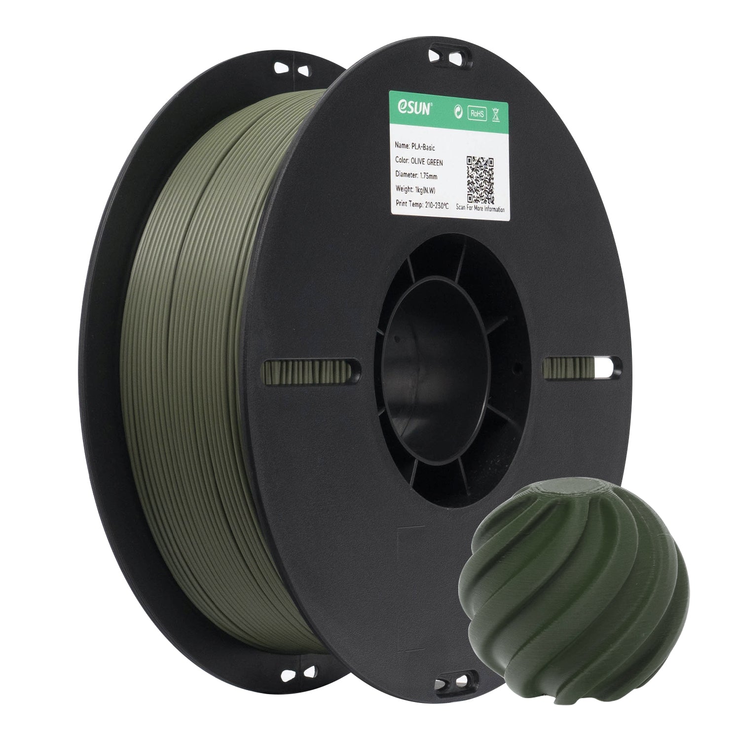 eSun PLA Basic Filament 1.75 mm 1KG