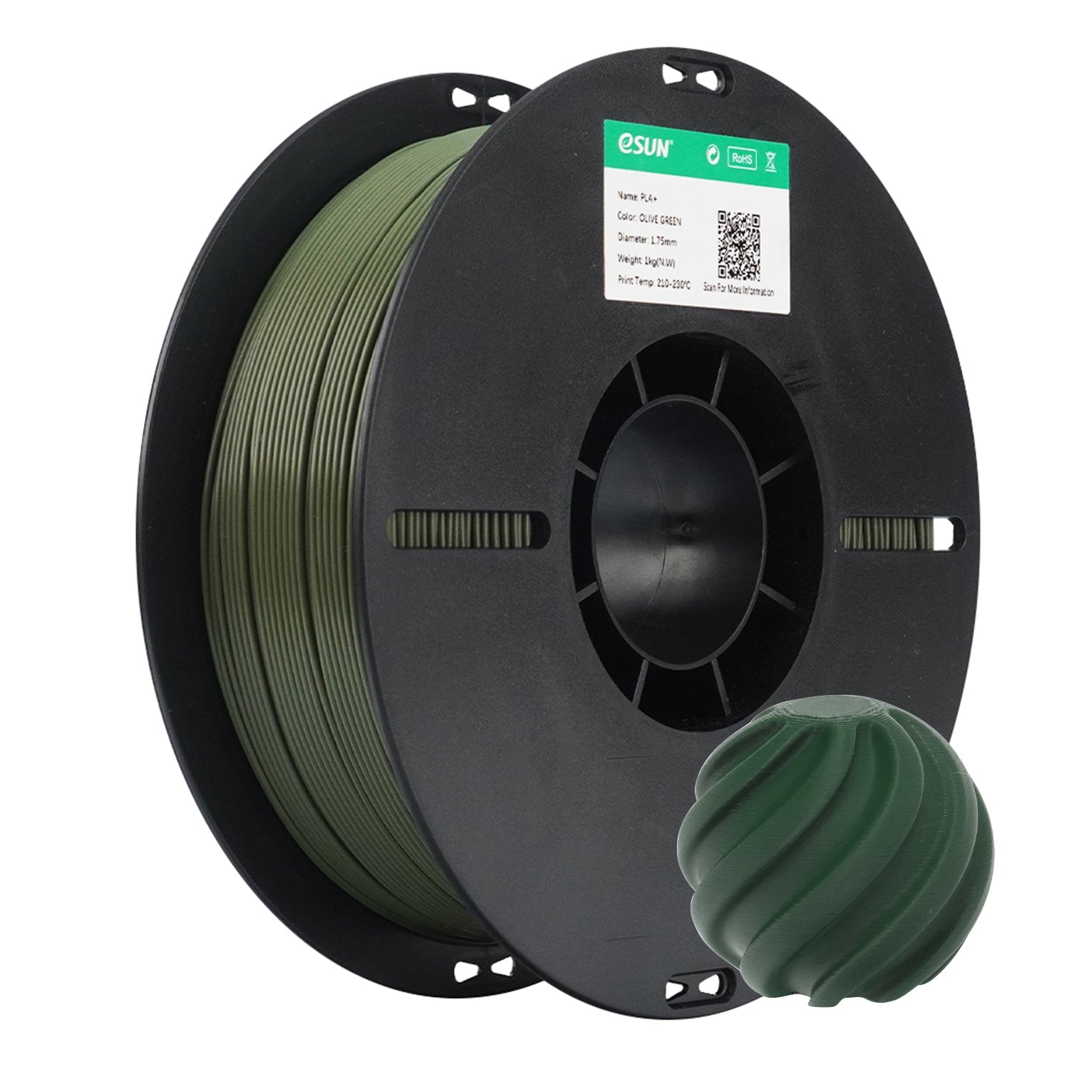 eSun PLA+ Filament 1.75 mm 1KG