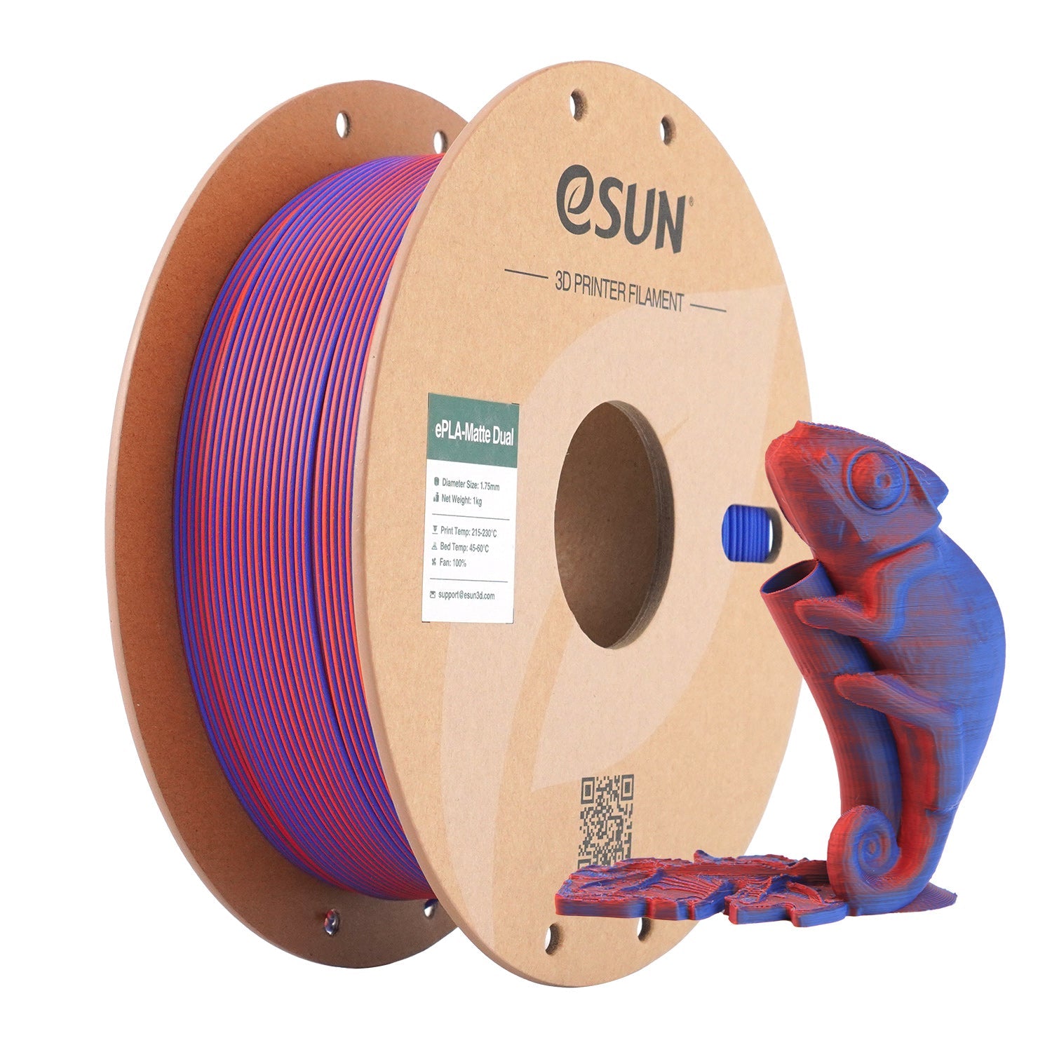 eSun PLA Matte Filament 1.75 mm 1KG