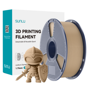 Sunlu PLA+ Filament — Oak Wood 1 kg spool